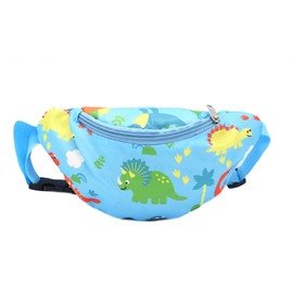 Cute Dinosaur Kids Fanny Pack Waist Pack Small Belt Bum Bag Crossbody Purse Waist Pouch for Toddler Girls Boys