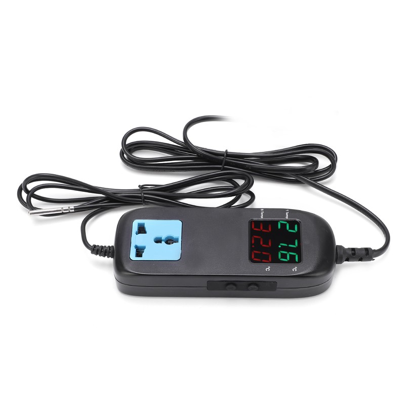 Digital Display Thermostat Intelligent Electronic Temperature Controller Regulator AC ~