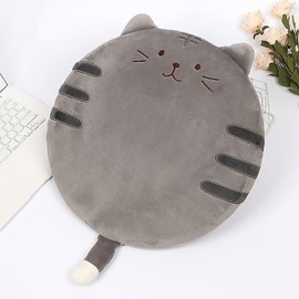 NICEYEA Cat Seat Cushion, Chair Cushion, Armchair, Tatami Seat Cushion, Cat Cushion, Memory Foam Decor Floor Cushion, Animal Round Cushion, Seat Cushion, Plush Cushion, Chair Cushion for Home, Office,