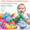 Ball Pit Balls 500 Count for Kids, 2.2inch Children Crush-Proproof