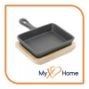 MyXOHome 5" x 4" Rectangular Cast Iron Frying Pan /