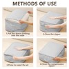 Ultra Space Saving Self-Compression Organizer, Space Saving Bags, Compression Storage