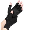 Fingerless Compression Gloves for Hand Support – Lightweight Stretch Gloves