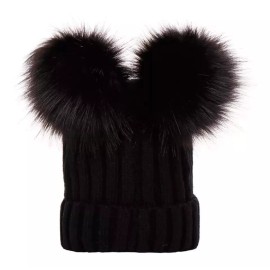 K&H Gorro Para Bebe 2 Pompon Niño Niña Gorro Para Invierno