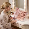 6 Tier Nail Polish Organizer with Nail Supplies Organizer, Quick