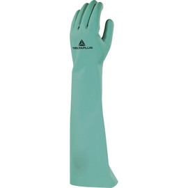 Delta plus - Nitrile Glove 46 cm Chlorinated Green Size 9