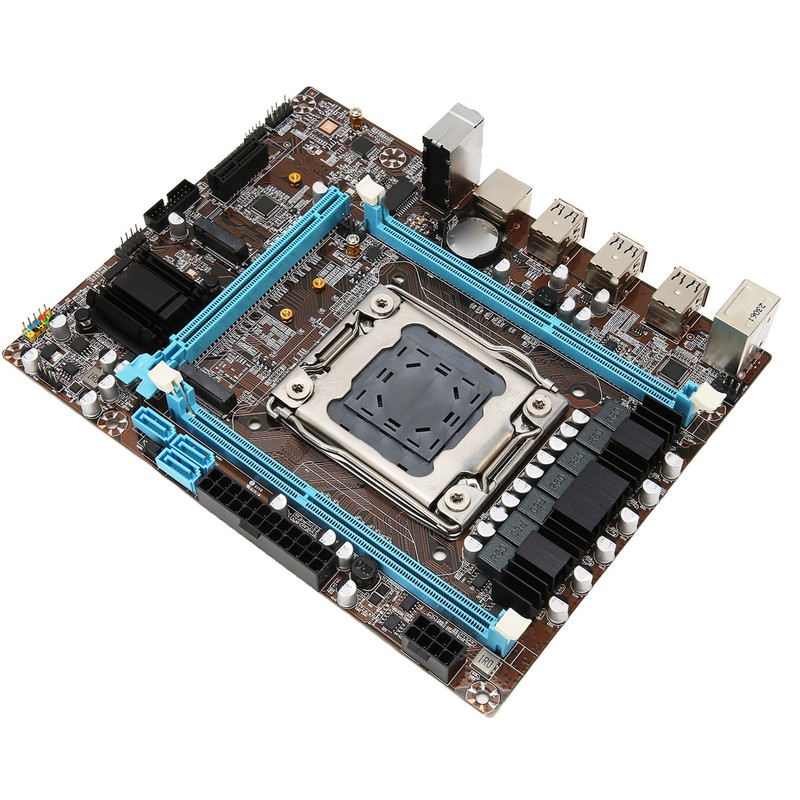 DDR3 Motherboard X79 LGA2011 V1 V2 PCIe 3.0 NVME SATA