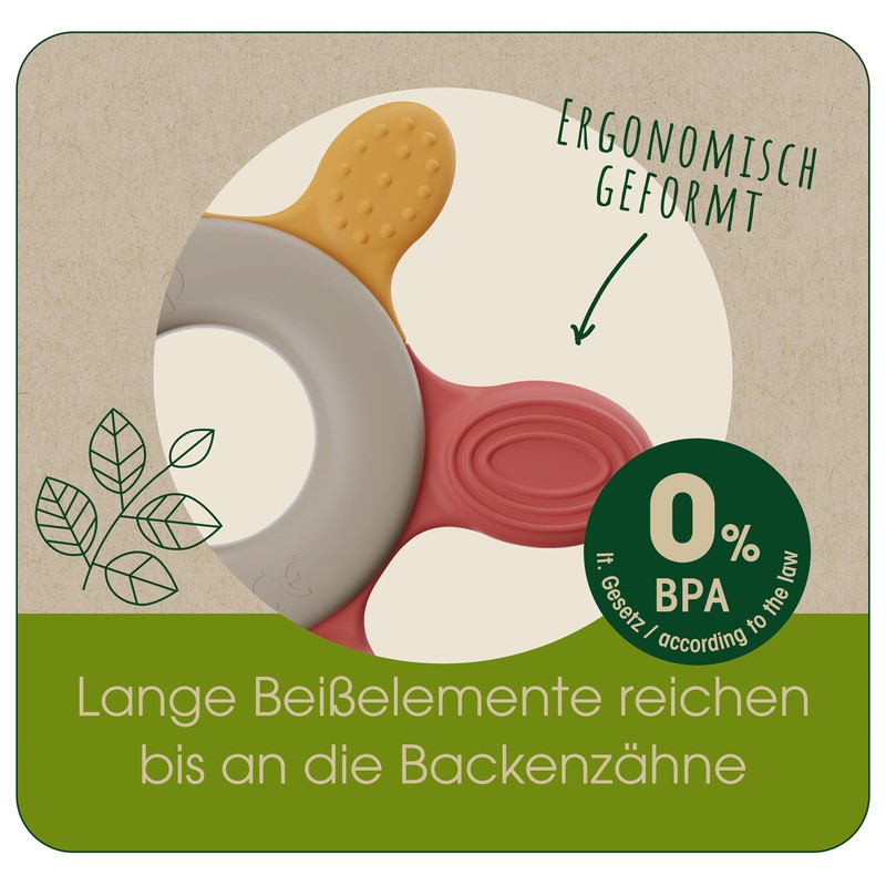 NIP Baby Teether Chilling Toy Multicolour Teether Teether with Various