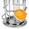 St@llion Chrome 24 Coffee Pod Stand Capsule Holder 360 Degree