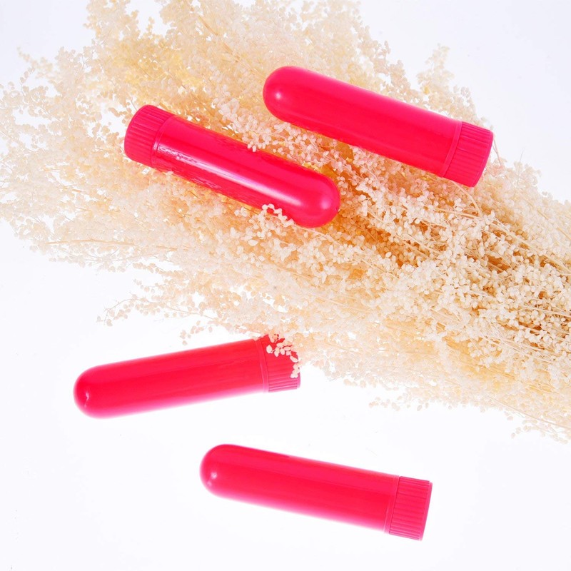 Onwon 12 Set Essential Oil Inhaler, Refillable Nasal Inhaler Blanks