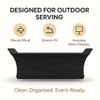 Chafing Dish Wind Guard with Menu Display - 2 Pack