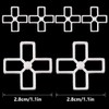 200pcs 10mm Tile Spacers, Brick Spacers is Cross Shaped Plastic,