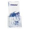 VITAdisplays DIN lang DL Table Brochure Stand as Transparent Flyer