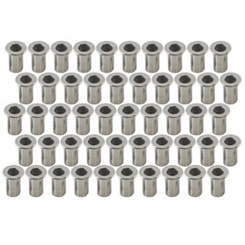 4mm Alu Nut Serts Riveting Nuts Rivet Nut Threaded Inserts Blindnut Rivnut 50 PC