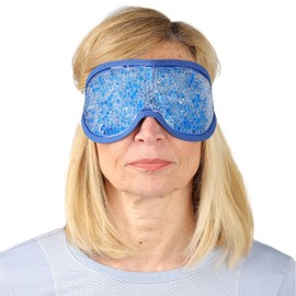 BIOS Living Gel Bead Eye Mask, Cooling Eye Mask, For Puffy Eyes, Cold Mask Compress, Soothing Eye Mask, Migrane, Head Ache, Cooling Mask