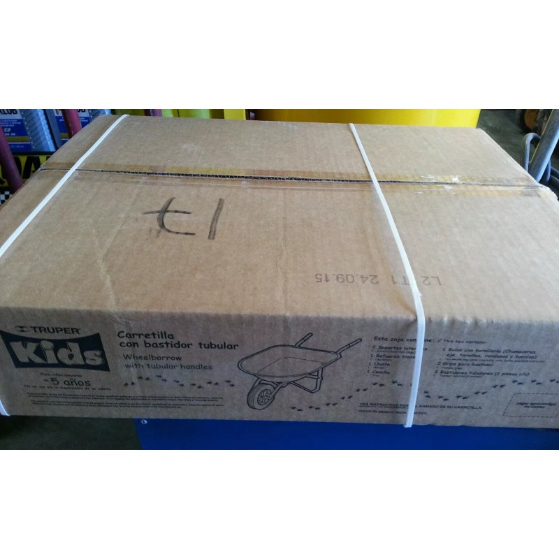 Truper Kids wheelbarrow Garden tools Right size for children