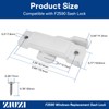 ZIUZI 2 Pcs Window Sash Lock, F 2590 Replace Broken