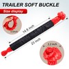 BCJCLTS Synthetic Soft Shackle & Winch Recovery Ring Kit, 1/2''