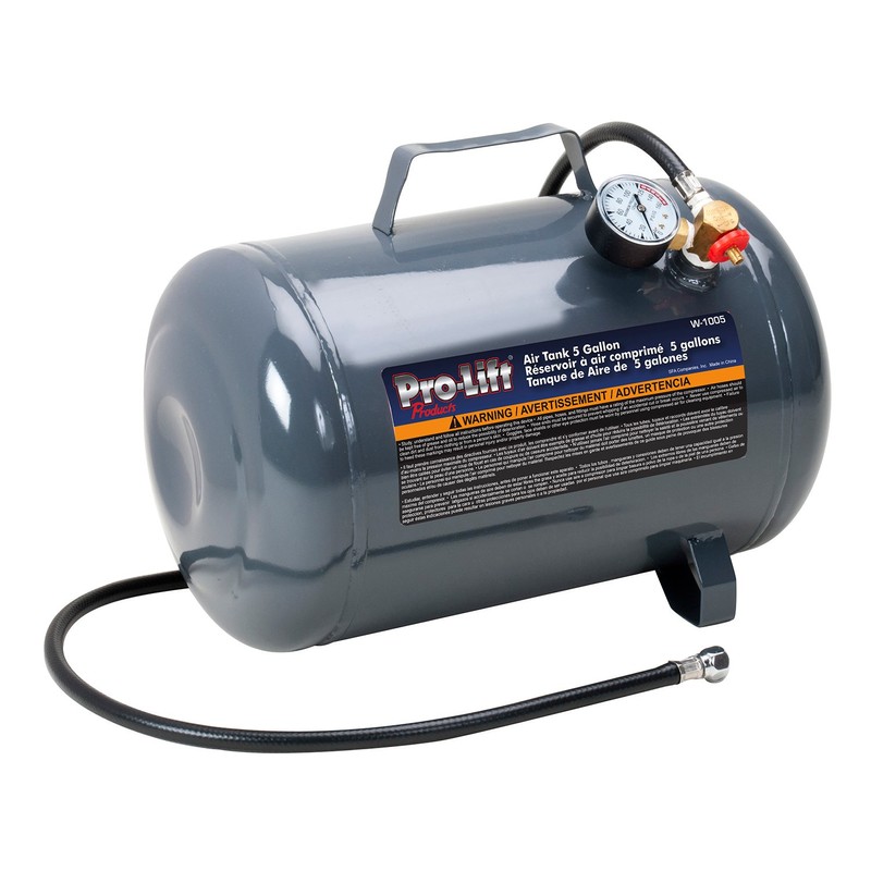 Pro-Lift W-1005 Grey Air Tank - 5 Gallon Capacity