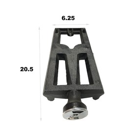 Dongftai CB360A (3-Pack) Cast Iron Burner Replacement for DCS 36, 36 Series, 36ABQ, 36ABQAR, 36ABQR, 36BQ, 36BQAR, 36BQR, 48, 48 Series, 48BQ, 48BQAR, 48BQR Grill