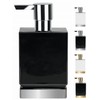 Spirella Roma Black/Silver Soap Dispenser