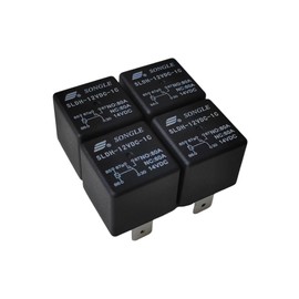 4pcs SLDH-12VDC-1C 80A 12V 5pin SPDT Automotive Relay