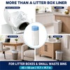 60-Count Liners for Self-Cleaning Cat Litter Boxes, 18 x 20