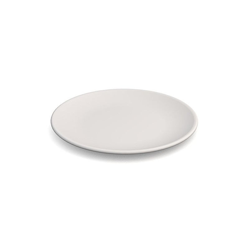 Ornamin Plate flat Ø 23 cm White Melamine (Model 414)