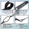2 Pack Black Surf Rope, Elastic Surf Rope, Surfboard Lead,