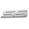 2Pcs Front Door SS Emblem 3D Badge Nameplates Replacement for