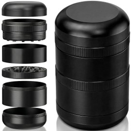 Viberium Metal Grinder 2.3 Inch - Herb Grinder, 4 Piece Grinders, Crusher