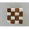 ARTISNO Handmade Square Shape Wood and Resin Kitchen Cabinet Drawer