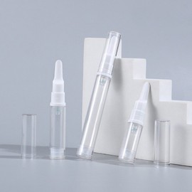 Transparent Airless Travel Pump Bottle for Cosmetics Cosmetic 5ml 11ea