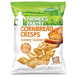 Farmer's Pantry Cornbread Crisps, Honey Butter, Kosher, 2 Ounce (Pack of 24)
