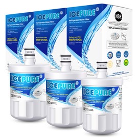 ICEPURE 5231JA2002A Refrigerator Water Filter,Replacement for LG LT500P, GEN11042FR-08, ADQ72910901, ADQ72910907, LFX25974ST, LFX25973S, Kenmore 9890, 469890, LSC27925ST, LFX25973D, LFX25973ST 3PACK