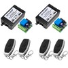 QIACHIP DC 12V 1CH 433Mhz RF Wireless Relay Module Remote