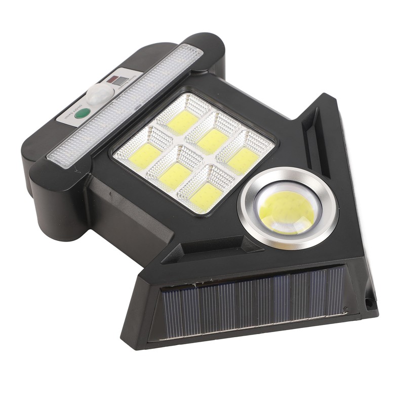 Solar Street Light House Shape ABS LED Motion Sensing Solar