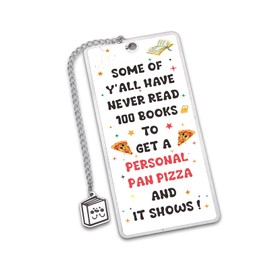 Back to School Bookmark Funny Gifts for Students Girls Boys Back to School Supplies for High School College First Day of School Gifts for Kindergarten Kids Cute Metal Bookmark for Daughter