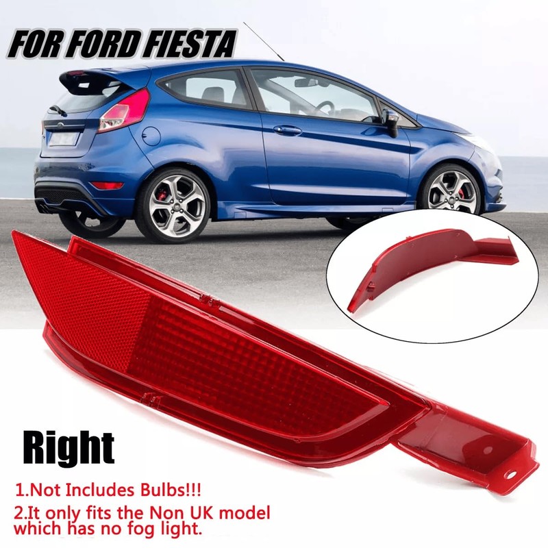 Easy Link Reflector Rear Reflector Bumper Right Compatible with Ford