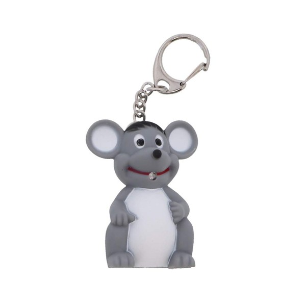 SandT Collection Mouse LED Keychain Great Gift With Flash Light