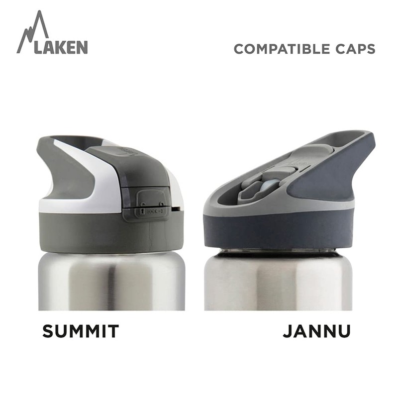 Laken 12oz Children – Insulated Water Bottle (White)