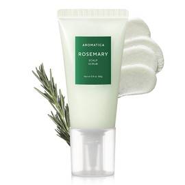 AROMATICA Exfoliante Capilar con Romero y Sal del Lago de los Andes – Scrub Vegano para Cuero Cabelludo con Extractos Botánicos – 165 g