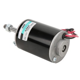 Motor slow runner 12 V shaft 8 mm, generator motor, electric motor, electric motor, 12 V shaft 4 mm thread, torque equipment, car transmission voltage, DC motor, permanent magnet, high-speed clear