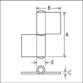 Shimizu Iron Flag Rifles # 75 Right (1 Box 2 Piece) Box Unit Price 00531974 