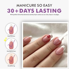 MEKERUI newly upgraded super white nail polish is suitable for UV/LED light. It is used for nail art DIY and nail art design and is suitable for home and salon.