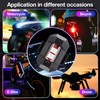 8PCS Wireless LED Strobe Lights with Remote Control,8 Colors Waterproof