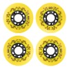 4-Pack Inline Skate Wheels Outdoor 90A Freestyle Durable Tire72mm 76mm