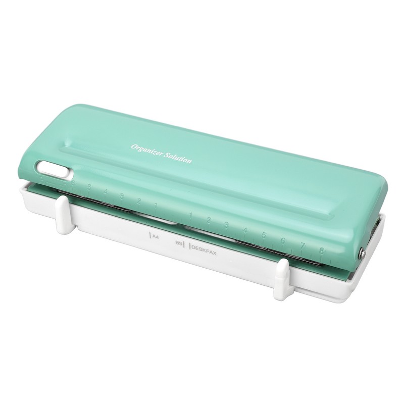6 Hole Paper Puncher Spacing Adjustable Planner Hole Puncher for