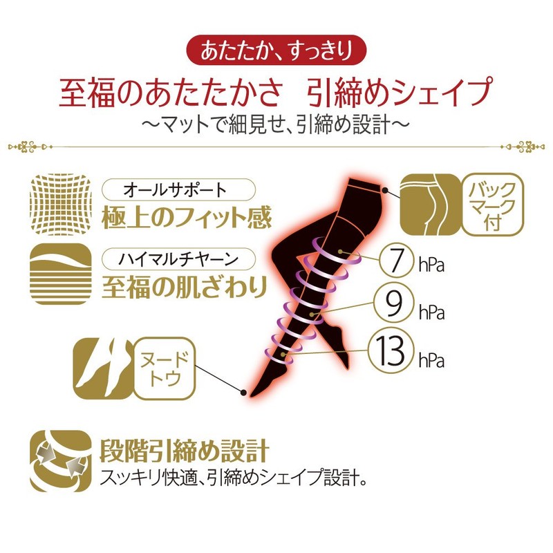 Kanebo Excellence 110-Denier Tights Limited Item (L-LL)