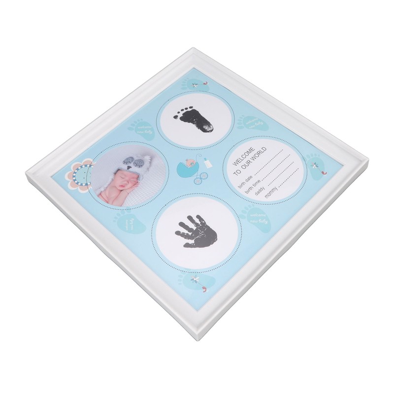 Baby Handprint Footprint Kit for Newborn Boys Girls Wear Resistant